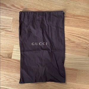 Gucci dust bag for shoes